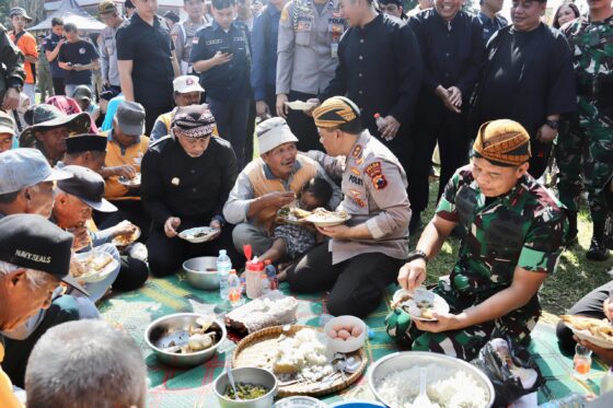 Kapolda Jateng Bersama Petani Temanggung Sinergi Ciptakan Kamtibmas Kondusif