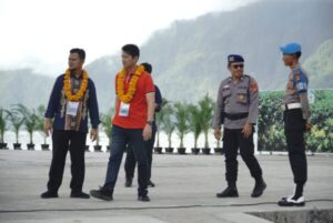 Giat Field Trip Delegasi KTT WWF ke-10, Kapolres Bangli Pimpin Pengamanan