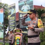 Kapolres Jembrana Ajak Personil Benahi Citra Polri Saat Apel Jam