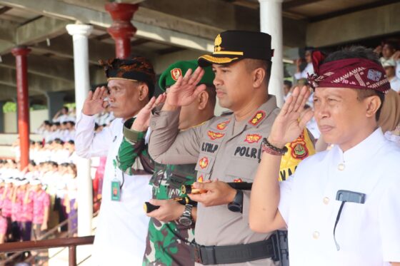 Kapolres Jembrana Hadiri Upacara Peringatan Hardiknas Ke 77 Tahun 2024