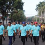 Kapolres Jembrana Ikuti Jalan Santai Peringatan Hari Buruh 2024