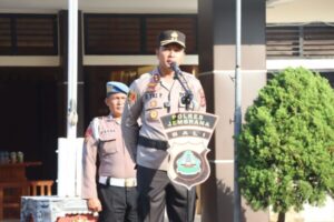 Kapolres Jembrana Pimpin Apel Konsolidasi Ops Puri Agung 2024 KTT WWF Ke-10