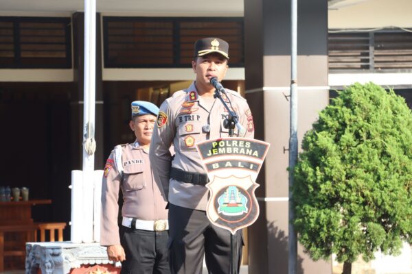 Kapolres Jembrana Pimpin Apel Konsolidasi Ops Puri Agung 2024 Ktt