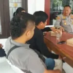 Kapolres Lamandau Jum’at Curhat Ajak Awak Media Ciptakan Suasana Damai