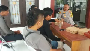 Kapolres Lamandau Gelar Jum’at Curhat Ajak Awak Media Ciptakan Suasana Damai Jelang Pilkada