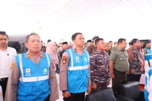 Kapolresta Banyuwangi Hadiri Tasyakuran Ground Breaking GITET 500KV Kalipuro