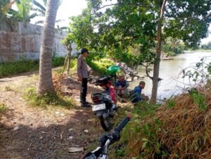 Kapolsek Kabat Banyuwangi Itensifkan Patroli Imbang di Pantai Pondoknongko