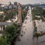 Kawasan Pelabuhan Tanjung Emas Kembali Tergenang Banjir Rob