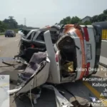 Kecelakaan Ambulans Asal Klaten Di Tol Batang Semarang, Begini Kronologinya