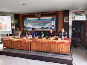 Bhabinkamtibmas Desa Manggissari Hadiri Rembuk Stunting