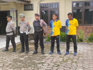 Polres Lamandau Laksanakan Apel Pelepasan Personel BKO ke Polres kotawaringin Barat