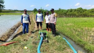 PENYALURAN MESIN SEDOT AIR UNTUK PETANI DESA SIDOREJO OLEH DINAS PERTANIAN