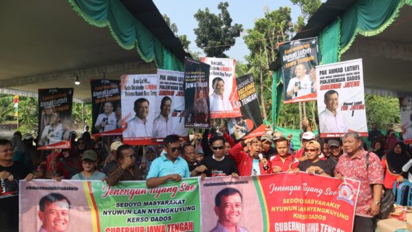 Masyarakat Sukoharjo Deklarasi Dukung Irjen Ahmad Luthfi Maju Pilgub