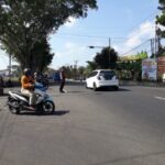 Menjaga Keamanan Lalu Lintas, Polres Jembrana Laksanakan Blue Light Patrol