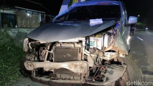 Tabrakan di Jalan Wates-Purworejo Kulon Progo Libatkan Mobil Vs Motor