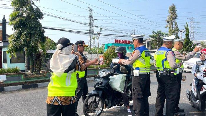 Ops Tertib Lalu Lintas Di Wonosobo, Pengendara Bisa Manfaatkan Program