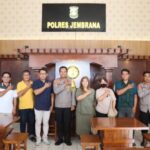 Pelaksanaan Audiensi Panitia Peringatan Tri Suci Waisak Dengan Kapolres Jembrana