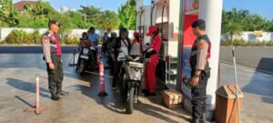 Unit Turjawali Sat Samapta Polres Jembrana Gelar Blue Light Patrol