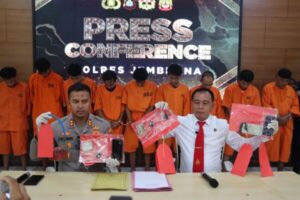 Pengungkapan Kasus Selama Ops Sikat Agung 2024 di Wilayah Polres Jembrana