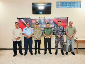 Perkuat Sinergitas TNI Polri, Propam Polda Kalteng Gelar Silaturahmi Bersama POM TNI