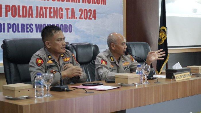 Personel Polres Wonosobo Mengikuti Penyuluhan Hukum Bidkum Polda Jateng