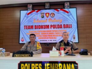 Personil Polres Jembrana Mendapat Sosialisasi dan Penyuluhan Dari Bidkum Polda Bali