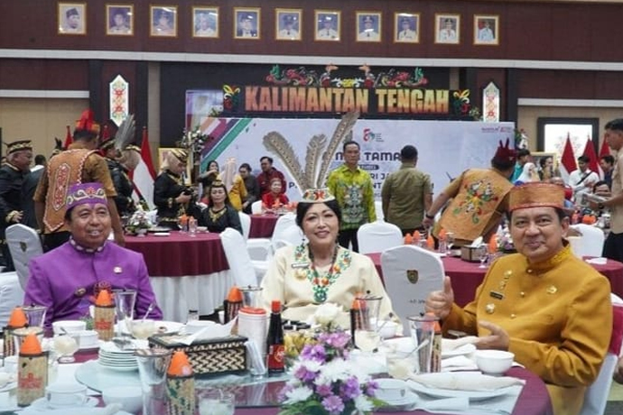 Pj Bupati Lamandau Turut Hadiri Ramah Tamah Hari Jadi Provinsi