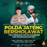 Polda Jateng Bersholawat, Sejumlah Ruas Di Kota Semarang Akan Dialihkan