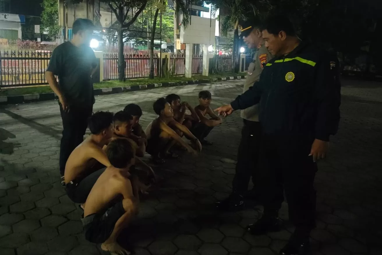 Polisi amankan 7 pelajar di semarang saat hendak tawuran pakai