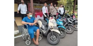 Polisi Ringkus Residivis Pencuri Motor Beraksi 15 Lokasi