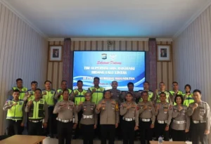 Tim Supervisi dan Asistensi Ditlantas Poldasu Kunjungi Polres Humbahas