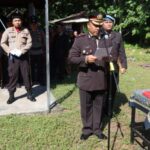 Polres jembrana upacara pengantaran & perabuan jenazah alm. kompol (purn)