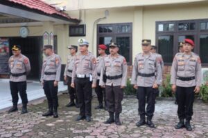 Polres Lamandau Amankan Hari Buruh Internasional