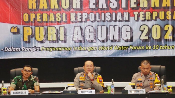 Polresta Banyuwangi Rakor Pengamanan Jelang World Water Forum 2024 Di