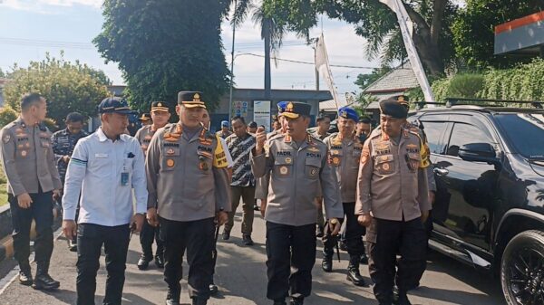 Polri Lakukan Pengecekan Di Pelabuhan Ketapang Banyuwangi Jelang Wwf Bali