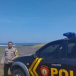 Polsek Pesanggaran Itensifkan Patroli Pastikan Pantai Pancer Banyuwangi Aman