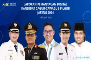 Melihat Popularitas 5 Kandidat Pilgub Jateng 2024 di Medsos & Media Online