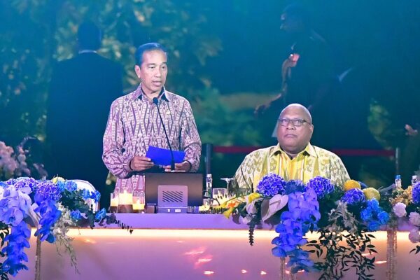 Presiden Jokowi Jamu Santap Malam Para Pemimpin & Delegasi Ktt