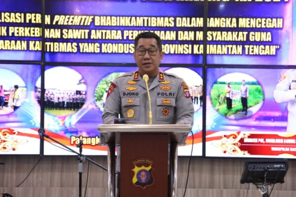 Rakernis Fungsi Binmas, Kapolda Kalteng : Optimalkan Peran Dan Tugas