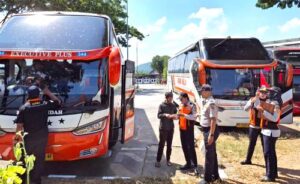 Ramp Chek pada Kendaraan Penumpang, 7 Bus Ditindak