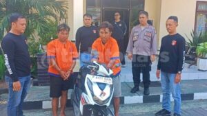 Polisi Tangkap Dua Terduga Pelaku Curanmor yang Resahkan Warga Banyuwangi