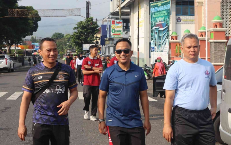 Rutan Banjarnegara Gelar Jalan Sehat Sejauh 5 Km Guna Jaga