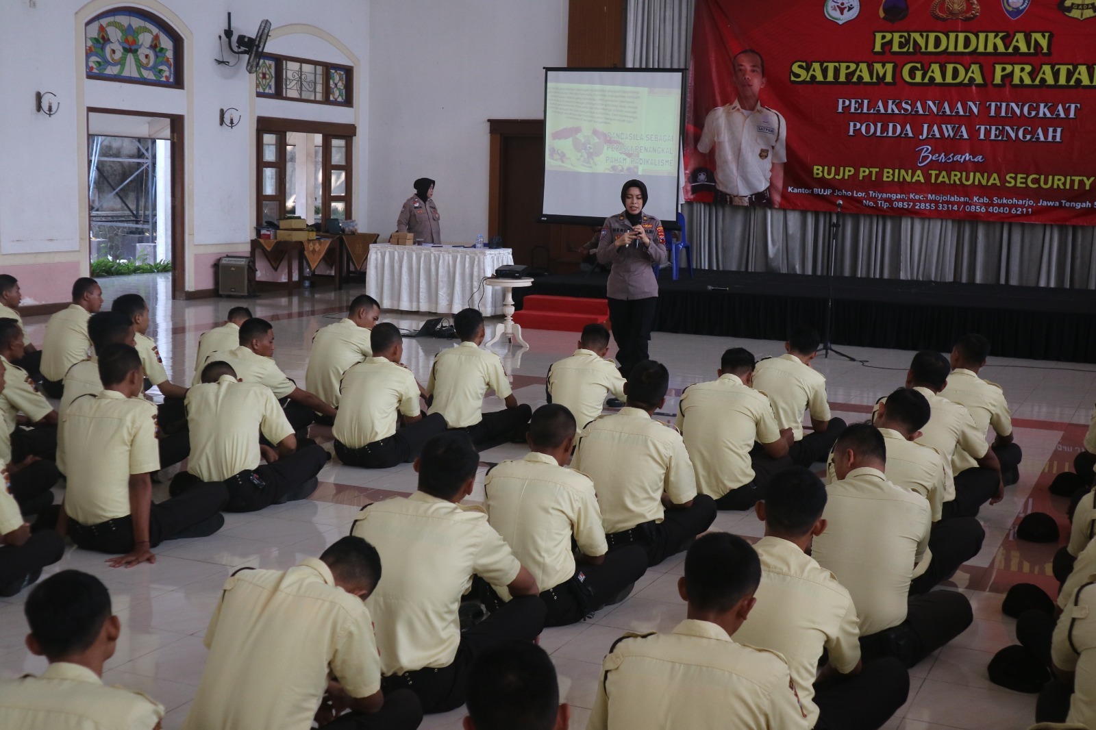 Satpam Sukoharjo Ikuti Penyuluhan Bahaya Paham Radikalisme Dan Terorisme