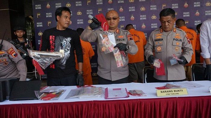 Satreskrim Polres Batang Bekuk Sindikat Pembuat Dan Pengedar Uang Palsu,