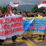 Sederet Fakta Demo Tuntut Pelantikan Kades Di Banjarnegara Ricuh