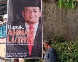 Baliho Bolone Mas Luthfi Dukung Nyalon Gubernur Bermunculan