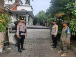 Polres Jembrana Amankan Peringatan Kenaikan Yesus Kristus di Gereja