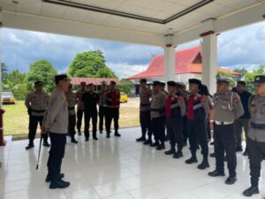 Kapolres Menghadiri Penetapan Calon Terpilih Anggota DPRD Kab Lamandau