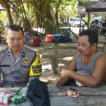 Tingkatkan Patroli, Polsek Pesanggaran Sambang Tempat Wisata Dan Pelabuhan