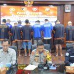 Ungkap Pencurian Sawit, Polres Kobar Ringkus 24 Tersangka, 2 Positif